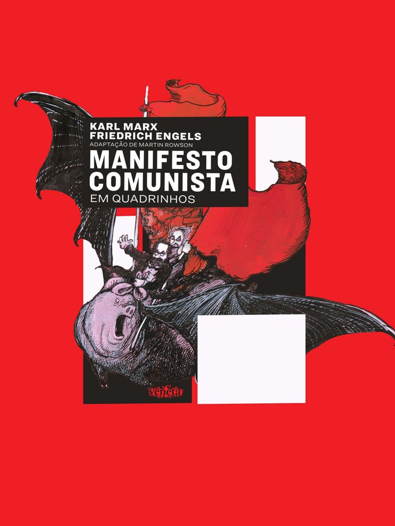 Livro 'Manifesto Comunista em Quadrinhos' por Karl Marx & Friedrich Engels