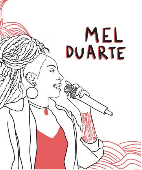 Livro 'Querem nos calar: Poemas para serem lidos em voz alta' por Mel Duarte