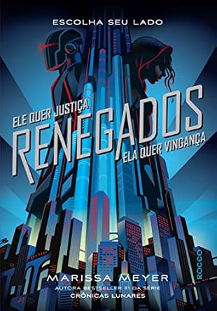 *Renegados* é a nova obra de Marissa Meyer, onde os Renegados, prodígios com superpoderes, emergem para estabelecer a paz em uma sociedade em colapso. Nova, uma Anarquista em busca de vingança, encontra Adrian, um Renegado que acredita na justiça. Dividida entre lealdade e sentimentos, ela enfrenta perigos em um mundo de traições.