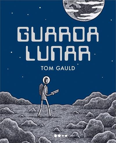 Em "Guarda Lunar", Tom Gauld mescla humor seco e melancolia ao retratar a vida monótona de um policial na Lua, explorando temas universais com profundidade e economia narrativa.
