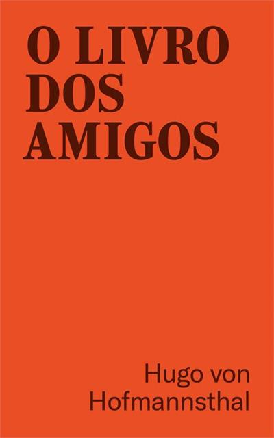 Baixar PDF 'O Livro dos Amigos' por Hugo von Hofmannsthal