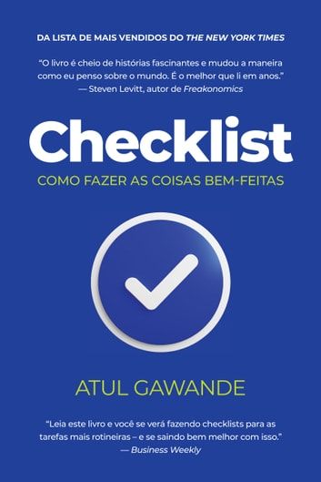 Baixar PDF 'Checklist - Como fazer as coisas bem-feitas' por Atul Gawande