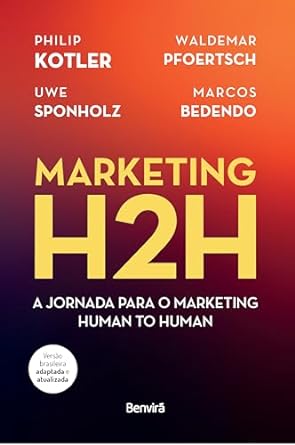 "O livro explora o marketing H2H com ênfase em design thinking e digitalização, adaptando-se à realidade brasileira. Leitura essencial para líderes, gestores, educadores, estudantes e clientes buscando inovação e adaptação."