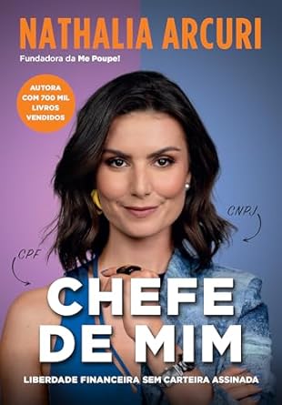 Nathalia Arcuri, fundadora da Me Poupe! e autora de sucesso, oferece em *Chefe de Mim* um guia para autônomos organizarem suas finanças com estabilidade e crescimento. Com técnicas comprovadas e histórias reais, o livro ensina a separar pessoa física e jurídica, gerenciar receitas e custos, e usar marketing para impulsionar negócios.