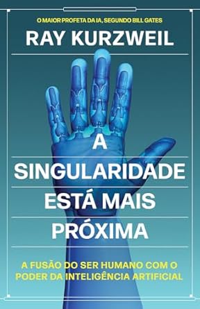 Ray Kurzweil prevê que a fusão entre IA e cérebro humano expandirá nossas capacidades cognitivas e inteligência, resultando em uma era de abundância, com desafios éticos e sociais a serem enfrentados.