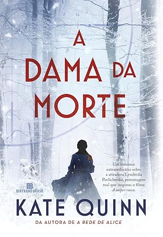 A Dama da Morte, de Kate Quinn, narra a história real de Lyudmila Pavlichenko, a maior sniper da Segunda Guerra Mundial, que eliminou 309 inimigos. De heroína soviética a protagonista de uma trama conspiratória, ela enfrenta desafios e encontra forças para lutar pela sobrevivência.