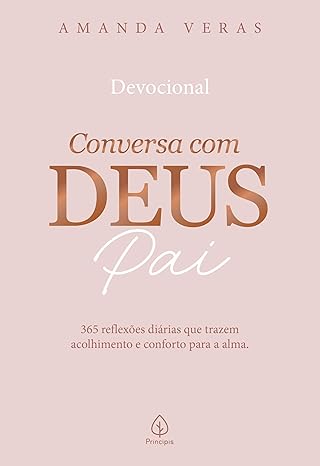 Mergulhe em um diálogo espiritual com Deus em Conversa com Deus Pai, de Amanda Veras. Este livro oferece reflexões diárias que fortalecem a fé, promovem autoconhecimento e conexão com o divino, renovando a paz interior e relembrando o amor incondicional de Deus. 